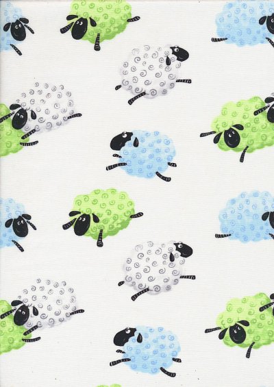 Hamil Textiles - World Of Susie Bee Lewe the Ewe SB20052A-100