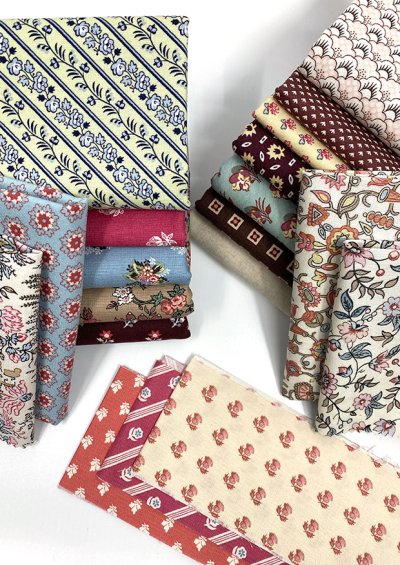 Jane Austen - Sense & Sensibility Quilt Pattern & Fabric Presentation Box