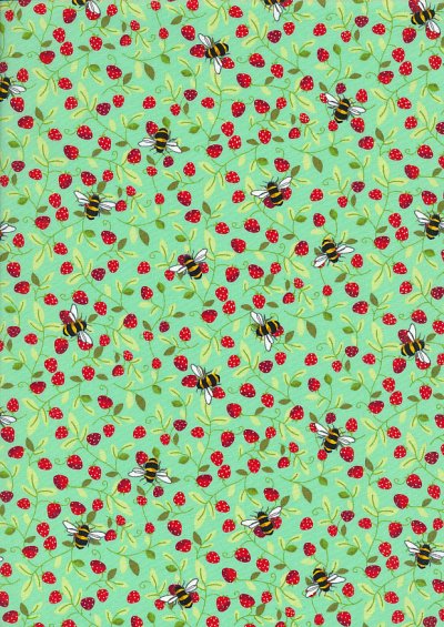 Rose & Hubble - Quality Cotton Print CP0867 Meadow Bees
