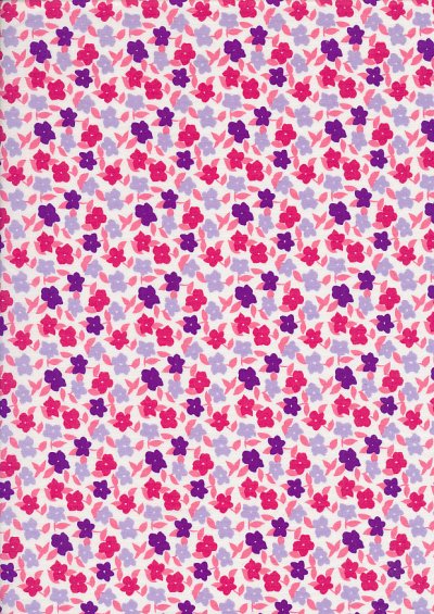 Rose & Hubble - Pressed Flowers & Leafs Purple & Pink