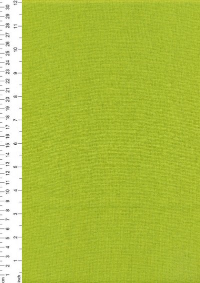 Rose & Hubble - Rainbow Craft Cotton Plain Chartreuse 58