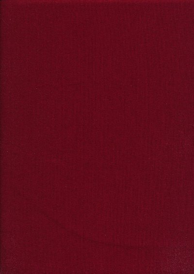 Rose & Hubble - Rainbow Craft Cotton Plain Claret 34