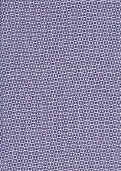 Sevenberry Japanese Ditsy Heirloom - Purple Mini Squares On White