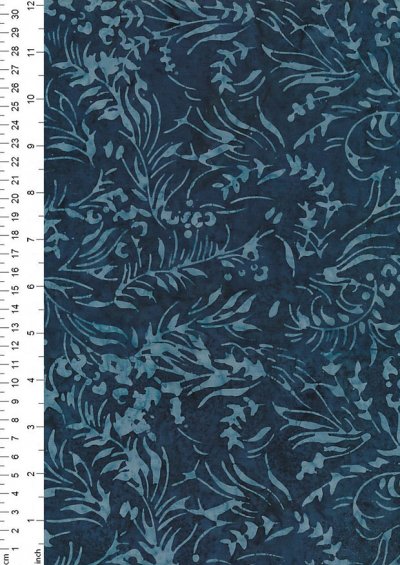 Sew Simple Bali Batik - Blue SSHH394-28#12B