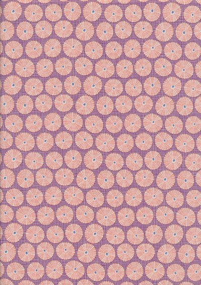 Tilda Fabrics - Cotton Beach 100323 Limpet Shell Lilac