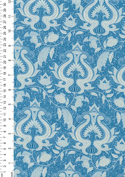 Tilda Fabrics - Sun Kiss Ocean Flower Blue