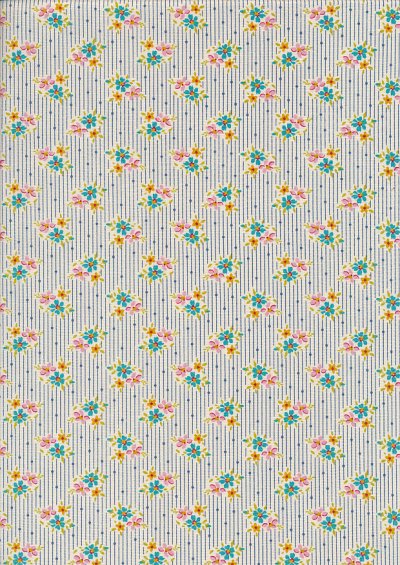 Tilda Fabrics - Apple Butter Nancy Blue