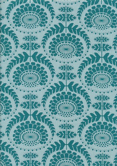 Tilda Fabrics - Lazy Days Phoebe Emerald