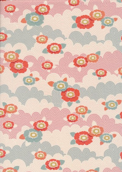 Tilda Fabrics - Lazy Days Frances Pink