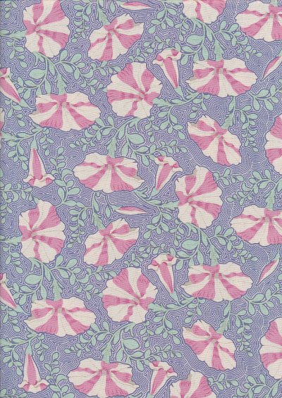 Tilda Fabrics - Gardenlife Blue Petunia 100316