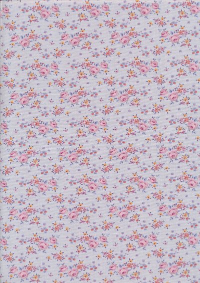 Tilda Fabrics - Maple Farm Gracie Lavender 100273