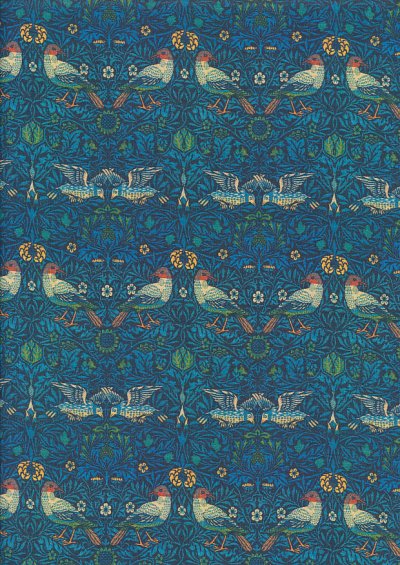 William Morris - Cotton Percale Birds