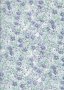 Pima Cotton Lawn - Turquoise Floral Decrotif