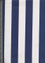 Canvas Cotton Stripe - White & Blue