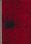 Black On Red Spider - Crushed Velor