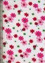 Poly Cotton Novelty - White Ladybirds And Floral