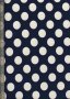 Novelty Jersey Fabric - Navy Spot