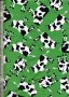 Novelty - Green Cows