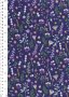 Andover Fabrics Forest Talk By Cathy Nordstrom - Mountain Flora Purple A8488-GP