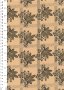 Andover Fabrics By Kathy Hall & Margo Krager - Brown Leaf Gold