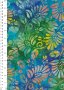 Fabric Freedom Bali Batik Stamp - Turquoise 165/H