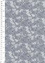 Quality Cotton Print - Flower Burst On Grey