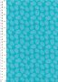 Craft Cotton Floral Sketch - Textured Turquoise