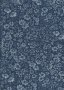 Cotton Chambray - Compact Floral On Navy