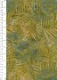 Doughty's Exclusive Bali Batik - Palm Leaves Yellow And Green