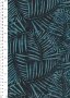 Doughty's Exclusive Bali Batik - Palm Leaves Turquoise On Blue