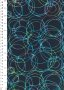 Doughty's Exclusive Bali Batik - Ripples Turquoise On Blue