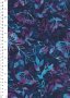 Doughty's Exclusive Bali Batik - Butterflies Purple On Blue