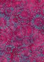 Doughty's Exclusive Bali Batik - SunFlowerss Blue On Pink