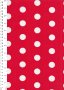 Poly/Cotton - Spot Red White AR0629