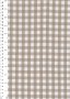 Yarn Dyed Cotton Gingham  - Taupe 2021L