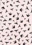 Creative Solutions Viscose - Swallows Black on Pale Pink