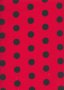 Poly/Cotton - Spot Red Black AR0628
