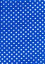 DOU Cotton - Spots Blue 2