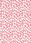 DOU Polycotton - Stars White and Red
