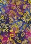 Fabric Freedom Bali Batik Stamp - Batik Stamp  - Purple 147/C