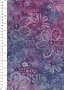 Fabric Freedom Bali Batik Stamp - BK 406/G Purple