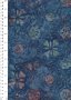 Fabric Freedom Bali Batik Stamp - BK 414/B Blue