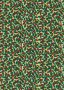 Fabric Freedom Traditional Gilded Christmas - Holly FF508-3 Green