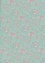 Fabric Freedom Daydream - Ditsy Floral Sprig On Turquoise