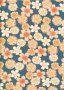 Fabric Freedom - Oriental Floral Gilded Cherry Blossom Jade