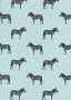 Fabric Freedom - Novelty Zebra Mint