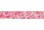 Bias Binding: Cotton: Printed: Floral:220mm: Pink Orange Pnk