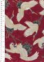 Sevenberry Japanese Fabric - Kimono Print HIRODAI Red 61610 Col 103
