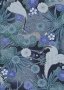 Traditional Japanese Print - Blue/Silver 67790 Col 101
