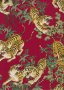 Sevenberry Japanese Fabric - Kimono Print SHINA Red 61180 Col 101